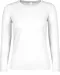 CGTW06T - #E150 Ladies' T-shirt long sleeves White
