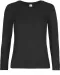 CGTW08T - #E190 Ladies' T-shirt long sleeve Black