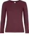 CGTW08T - #E190 Ladies' T-shirt long sleeve Burgundy