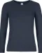 CGTW08T - #E190 Ladies' T-shirt long sleeve Navy