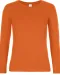 CGTW08T - #E190 Ladies' T-shirt long sleeve Urban Orange