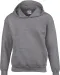 GI18500B - Heavy Blend™ Classic Fit Kinder sweater met capuchon Graphite Heather