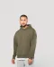 K4018 - Oversized fleece sweater met capuchon Black