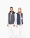 K679 - Met fleece gevoerde bodywarmer unisex Black / Grey