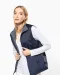 K679 - Met fleece gevoerde bodywarmer unisex Black / Grey
