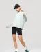 K494 - Bio lounge damessweater met capuchon Mellow Yellow