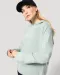 K494 - Bio lounge damessweater met capuchon Mellow Yellow
