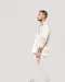 K7025 - Duurzame fleece joggingbroek voor heren Grey Heather