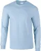 GI2400 - Ultra Cotton™ Classic Fit Adult Long Sleeve T-Shirt Light Blue