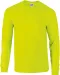 GI2400 - Ultra Cotton™ Classic Fit Adult Long Sleeve T-Shirt Safety Yellow