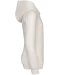 NS405 - Ecologische kindersweater met rits en capuchon Ivory