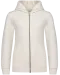 NS405 - Ecologische kindersweater met rits en capuchon Ivory