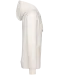 NS402 - Ecologische uniseks sweater met capuchon en rits Ivory
