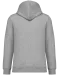 NS402 - Ecologische uniseks sweater met capuchon en rits Moon Grey Heather