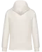 NS402 - Ecologische uniseks sweater met capuchon en rits Ivory
