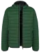 K6110 - Men's lightweight hooded padded jacket Forest Green