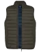 K6113 - Men’s lightweight sleeveless down jacket Dark Khaki