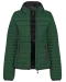 K6111 - Ladies' lightweight hooded padded jacket Forest Green