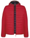 K6110 - Men's lightweight hooded padded jacket Red