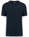 WK3020 - T-shirt Day To Day korte mouwen Navy / Fluorescent Orange