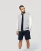 K757 - Duurzame fleece short voor heren Black