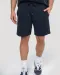K757 - Duurzame fleece short voor heren Black
