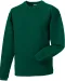 RU013M - Heavy Duty ronde hals sweater Bottle Green