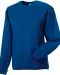 RU013M - Heavy Duty ronde hals sweater Bright Royal
