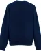 RU262M - Authentic Sweater met ronde hals French Navy