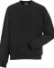 RU262M - Authentic Sweater met ronde hals Black