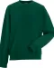 RU262M - Authentic Sweater met ronde hals Bottle Green