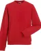 RU262M - Authentic Sweater met ronde hals Classic Red