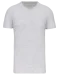 K3028IC - Heren-t-shirt BIO150 IC V-hals Ash Heather