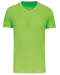 K3028IC - Heren-t-shirt BIO150 IC V-hals Lime