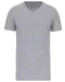 K3028IC - Heren-t-shirt BIO150 IC V-hals Oxford Grey