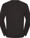 RU710M - V-neck Knitted Pullover Charcoal Marl