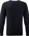 RU710M - V-neck Knitted Pullover French Navy