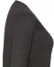 RU715F - Ladies' gebreid vest met V-hals Charcoal Marl