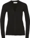 RU715F - Ladies' gebreid vest met V-hals Black