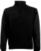 SC165 - Premium Sweater met Ritskraag (62-032-0) Black