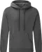 SC244C - Classic Sweater met capuchon (62-208-0) Dark Heather Grey