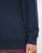 K4013 - Unisex sweater met capuchon met contrasterend motief Black / Mexican Skull
