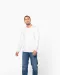 K3016 - T-shirt ronde hals lange mouwen White