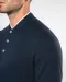 K223 - Herenpolo met maokraag en korte mouwen Black / Oxford Grey
