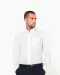 K515 - Herenoverhemd met "Mao" kraag lange mouwen White