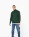K478 - Sweater met ritskraag White