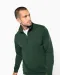K478 - Sweater met ritskraag White
