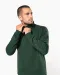 K478 - Sweater met ritskraag White