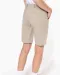 K751 - Dames chino bermudashorts Beige