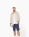 K750 - Heren chino bermudashorts Beige